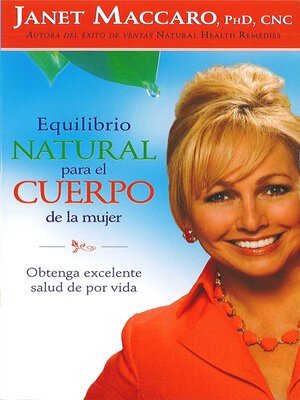 cover image of Equilibrio natural para el cuerpo de la mujer